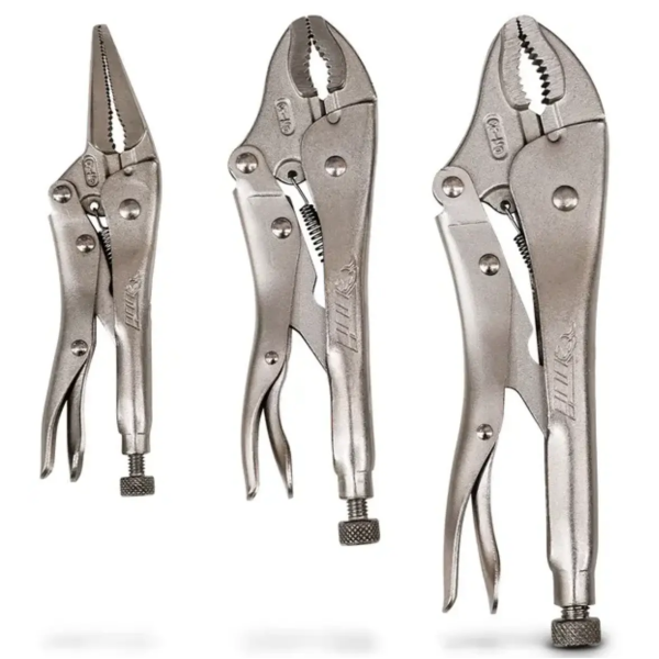 3PCS Locking Pliers Set 6.5. 7 10 inch NC-6112