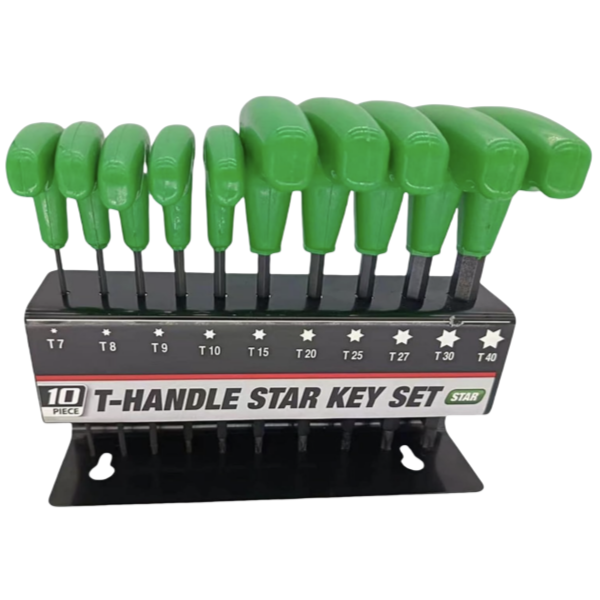 10pc T-Handle Torx Key Set NC-6054A