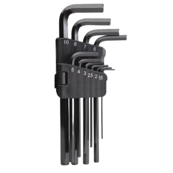 10pcs Metric Long Arm Hex Key Set NC-6041